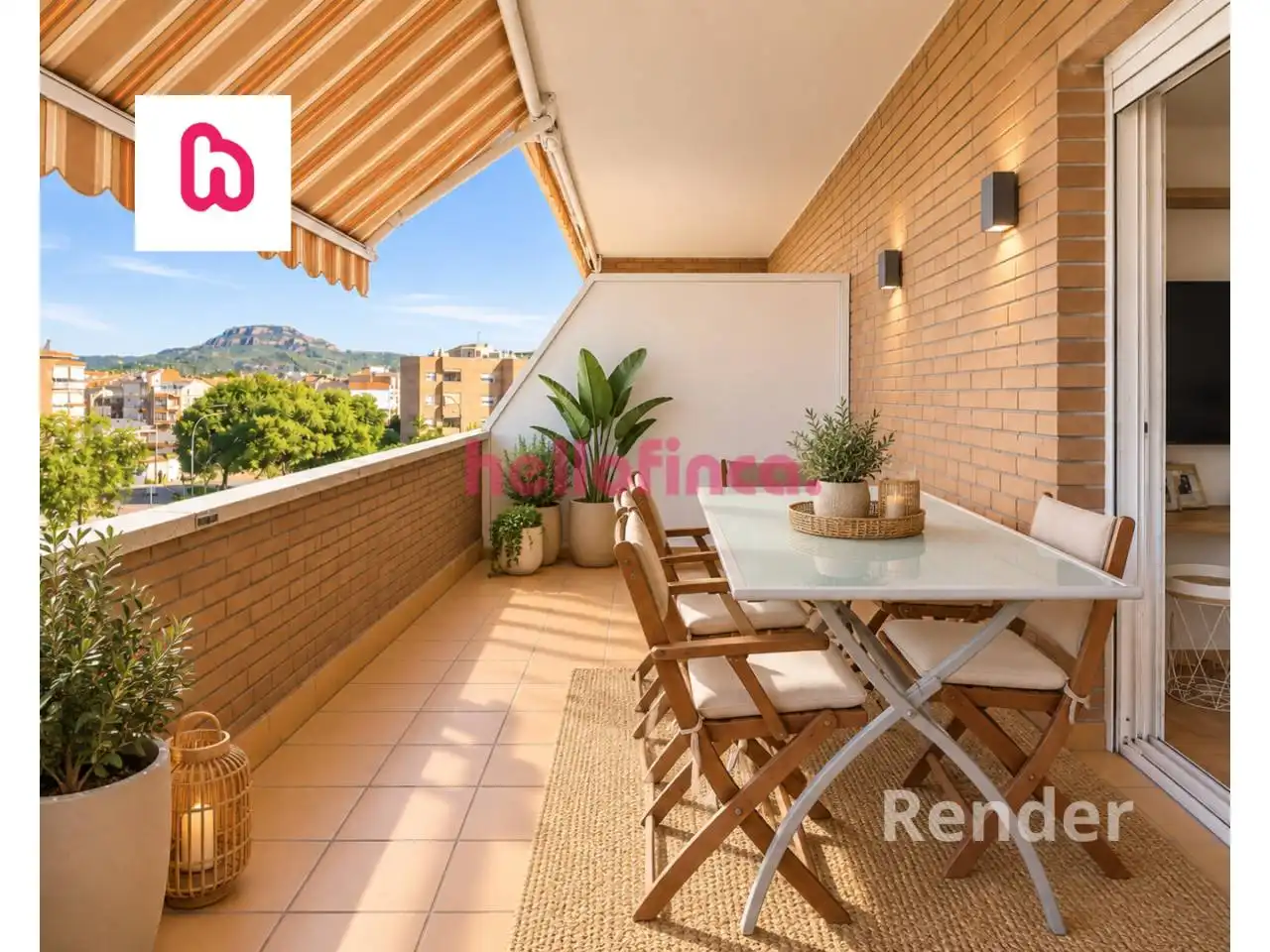 Appartement avec terrasse à vendre à Paseo Camp del Roure
