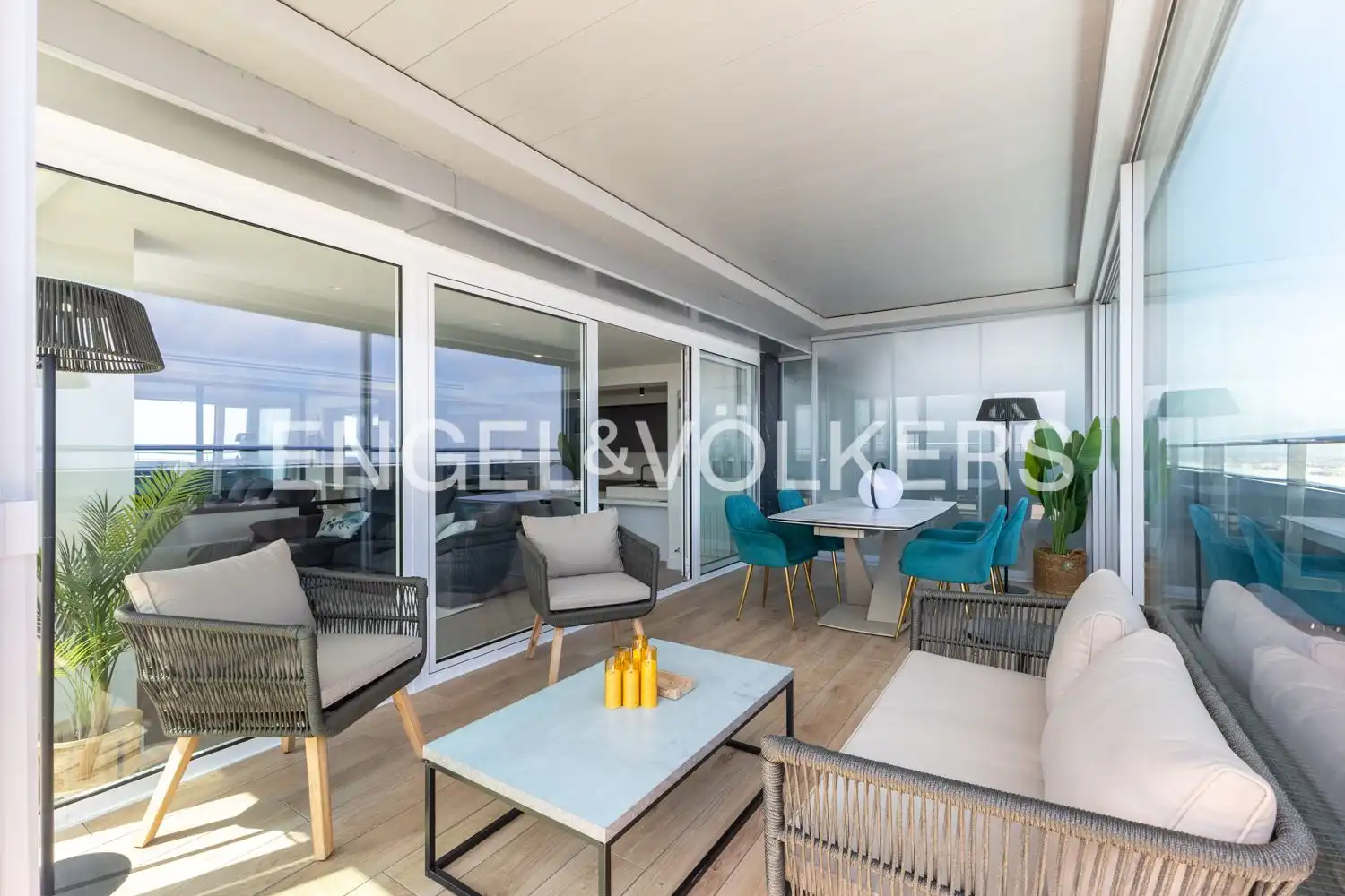 Terraza de Ático en venta en Camins al Grau