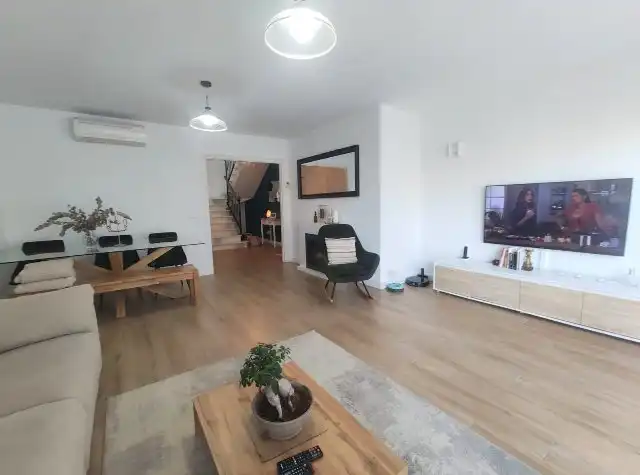 Sala d'estar de Casa adosada en venda en Ciutadella de Menorca amb Aire condicionat, Calefacció i Terrassa
