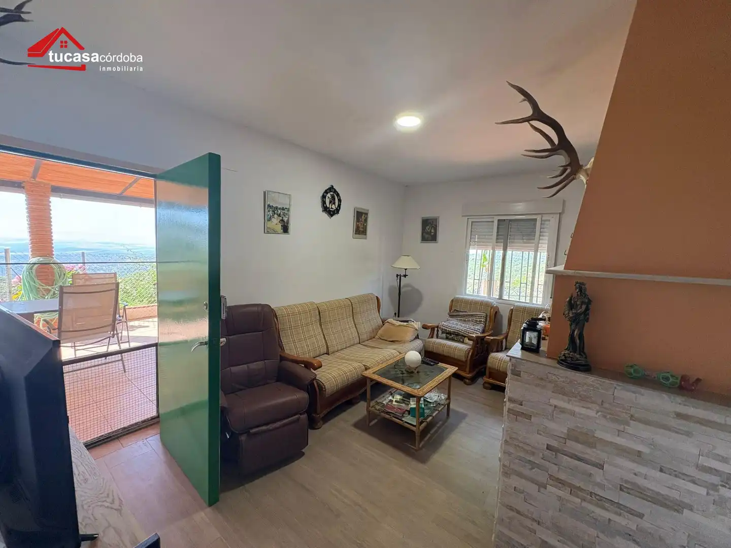 Living room of Country homes for sale in Córdoba  with Air Conditioner, Terrace and Storage room