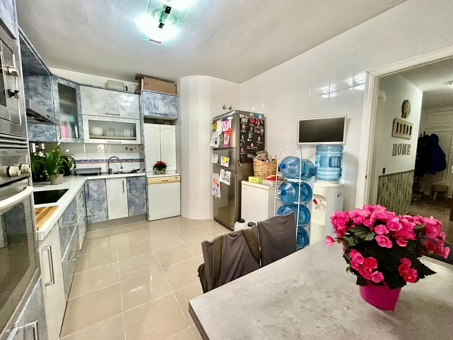Kitchen of Flat for sale in Roquetas de Mar  with Air Conditioner, Terrace and Community pool