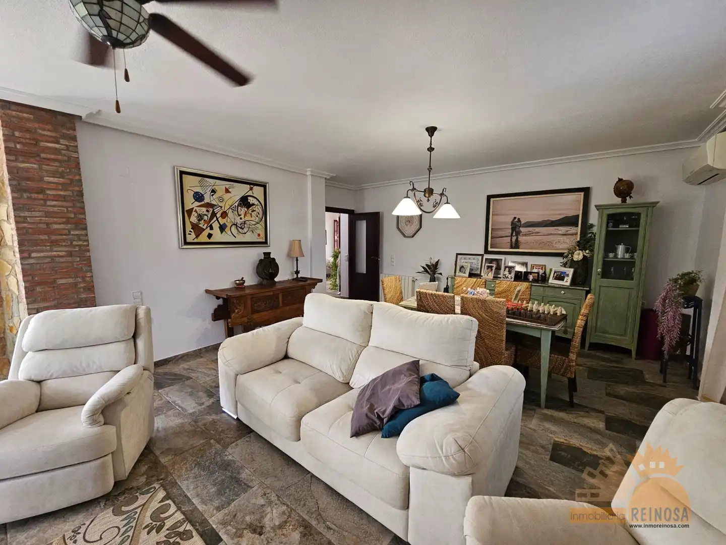 Sala d'estar de Casa o xalet en venda en Molina de Segura amb Aire condicionat, Calefacció i Jardí privat