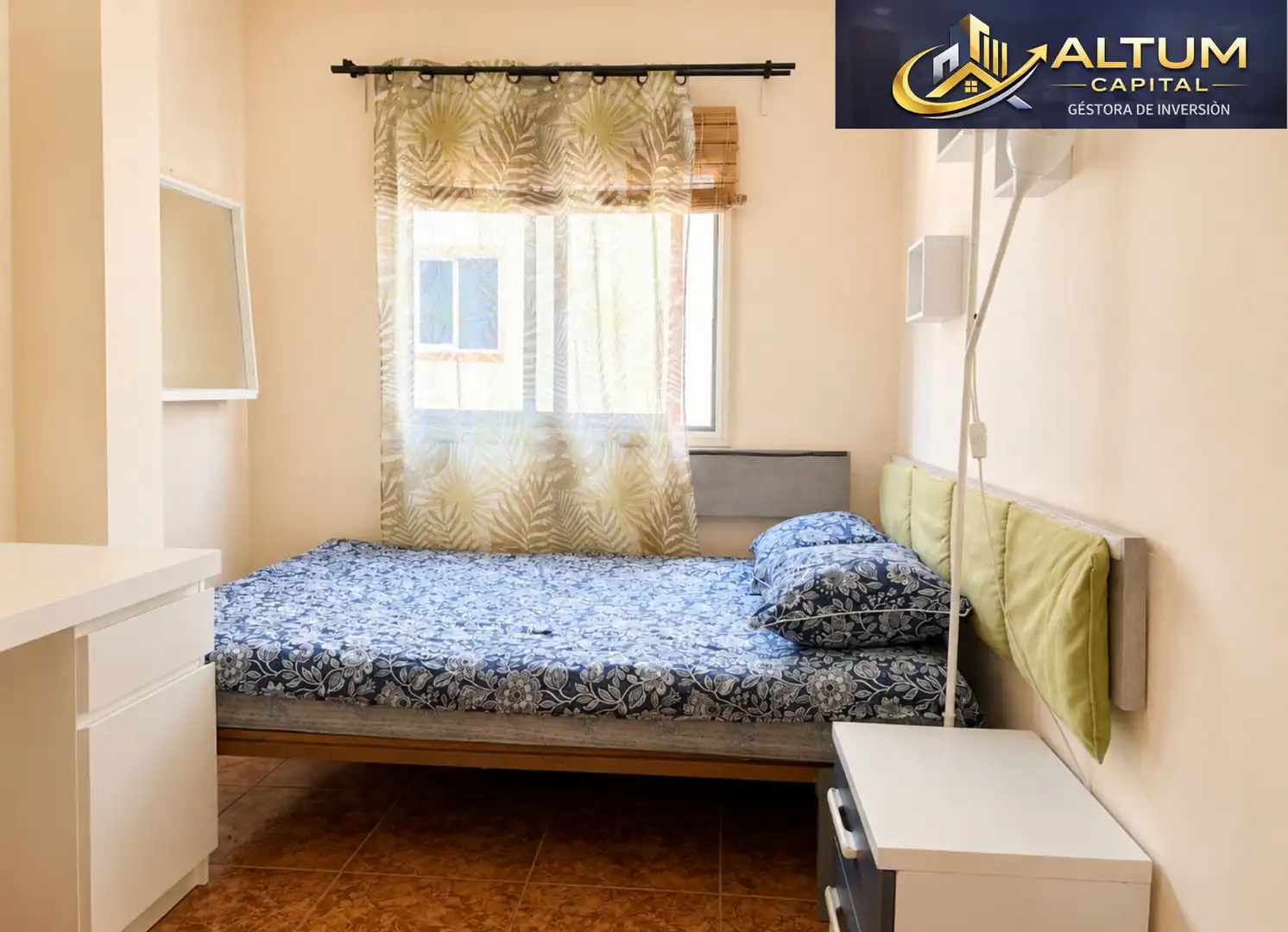 Bedroom of Flat for sale in Arona  with Furnished, Washing machine and Microwave