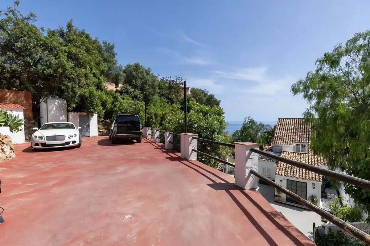 Exterior view of Houses for sale in Ojén  with Air Conditioner, Private garden and Swimming Pool