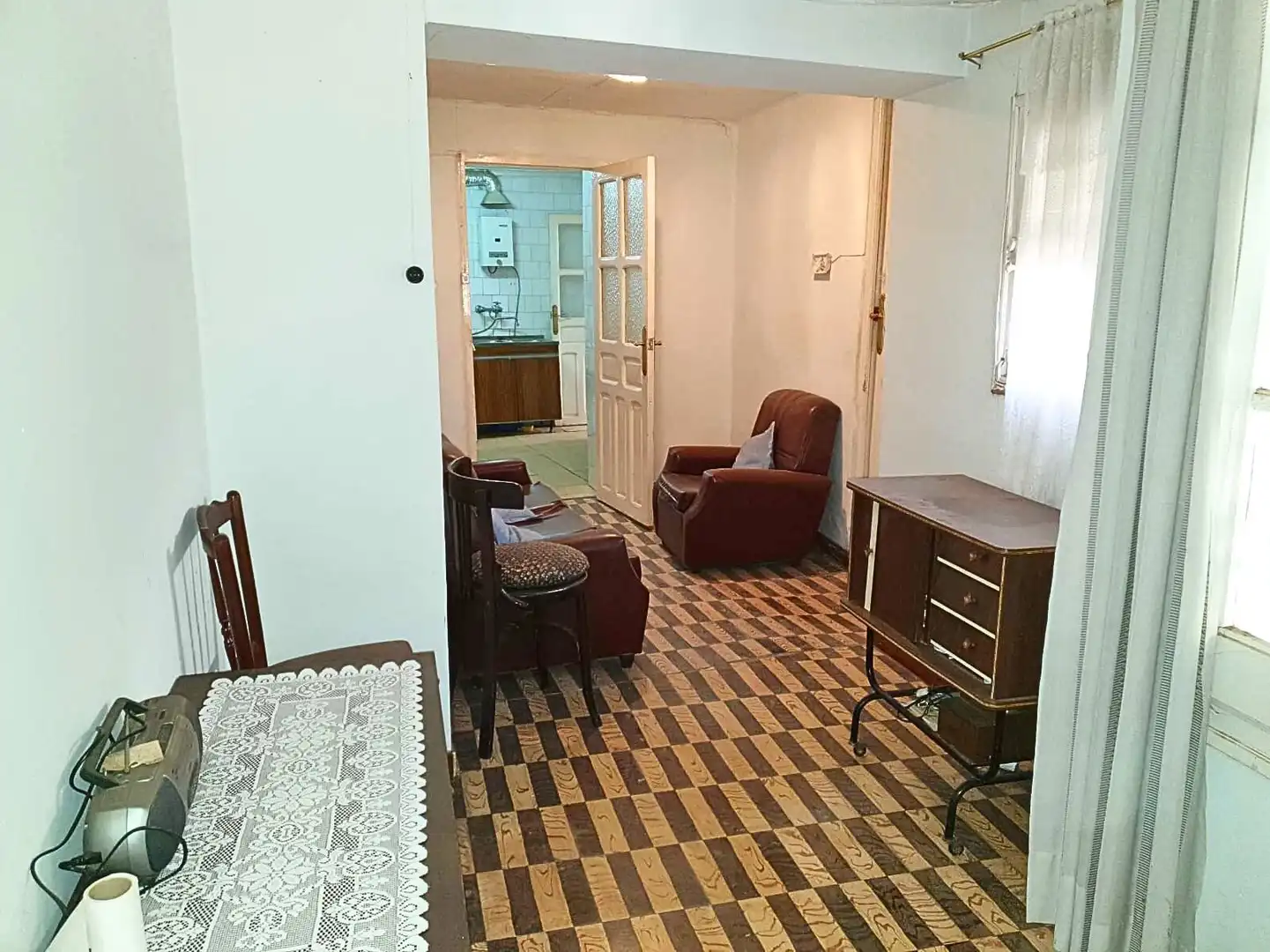 Sala de estar de Finca rústica en venta en Ibdes con Trastero