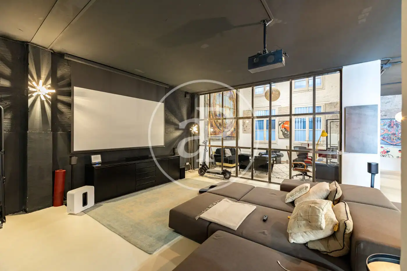 Living room of Lofts for sale in Barcelona  with Air Conditioner and Heating