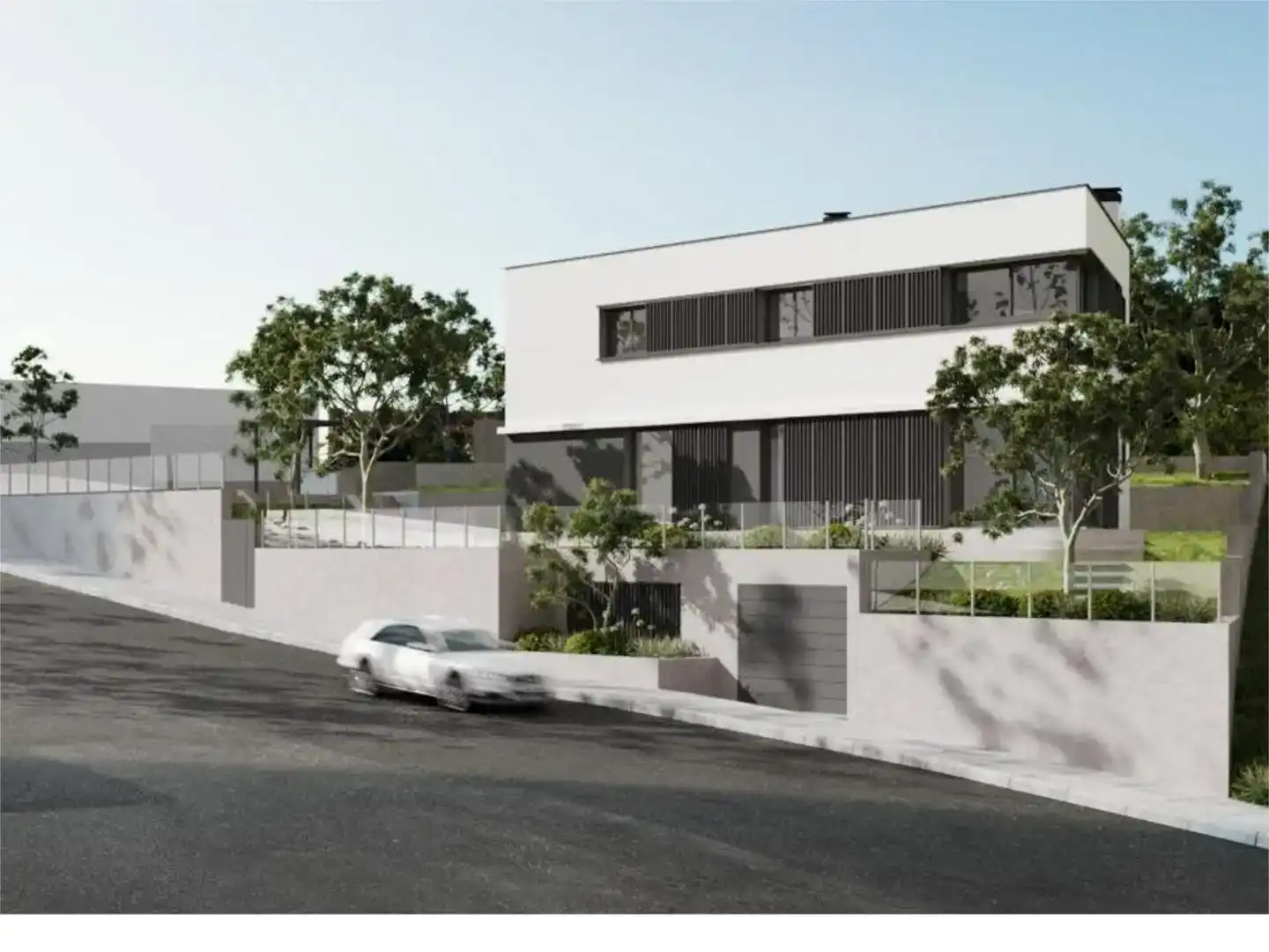 Vista exterior de Pis en venda en Premià de Dalt amb Aire condicionat, Piscina i Balcó
