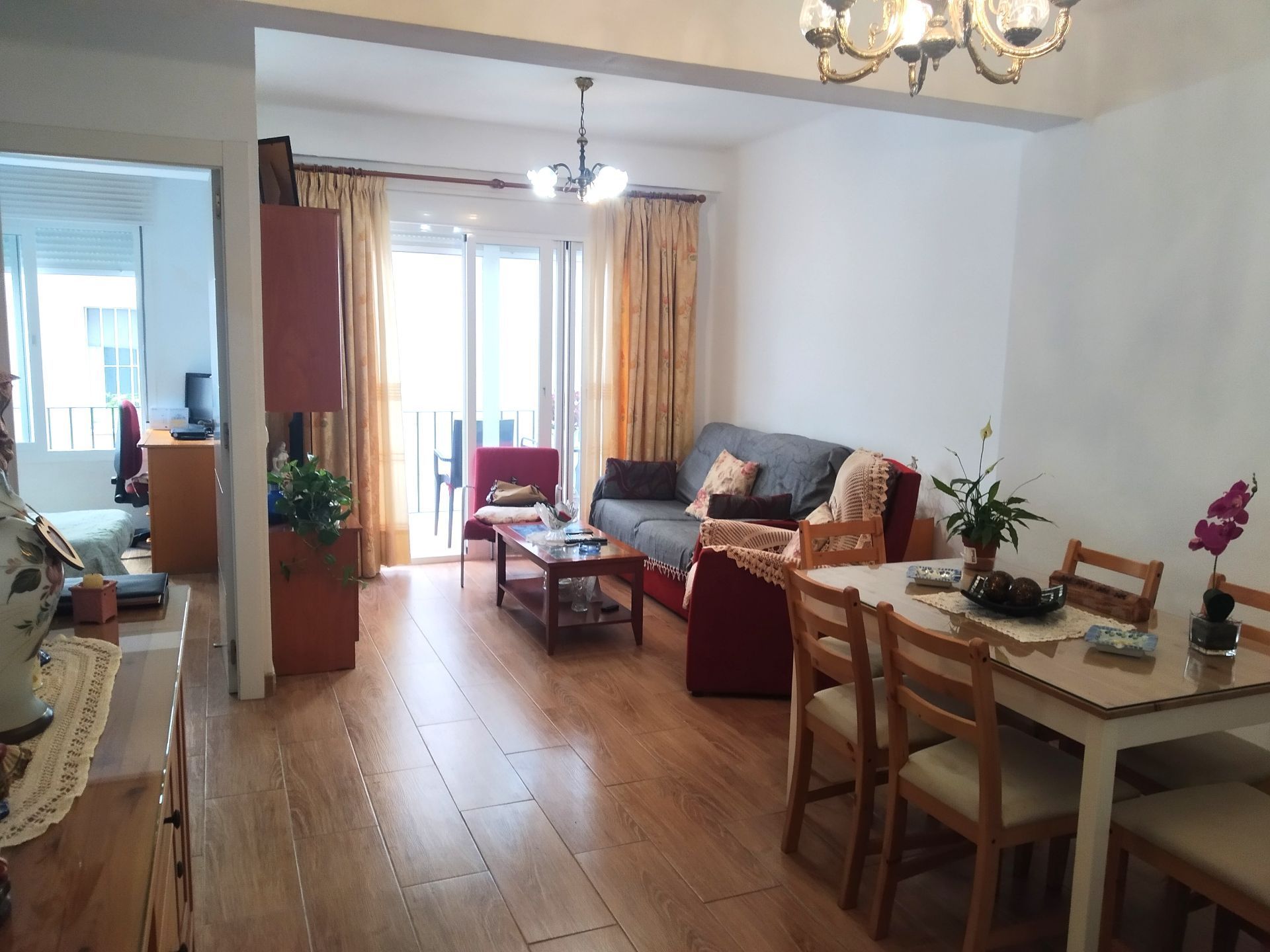 Living room of Flat for sale in Málaga Capital  with Terrace