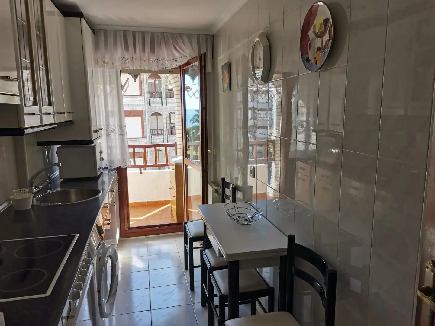 Küche von Wohnung zur Miete in Noja mit Heizung, Privatgarten und Terrasse