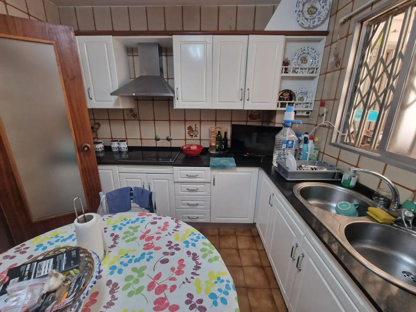 Kitchen of Flat for sale in Águilas  with Air Conditioner, Furnished and Balcony