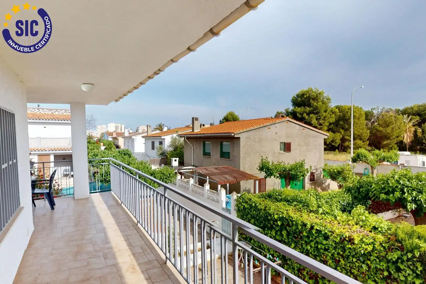 Terrace of Houses for sale in Benicasim / Benicàssim  with Air Conditioner, Private garden and Terrace