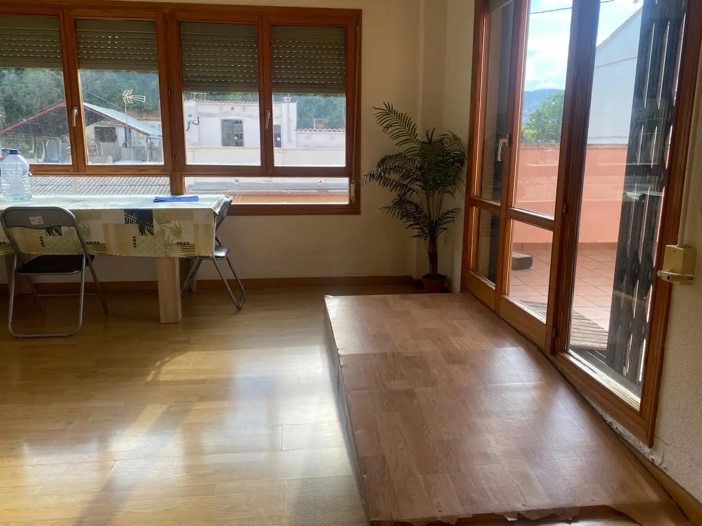 Dining room of Attic for sale in Alcoy / Alcoi  with Air Conditioner, Parquet flooring and Storage room