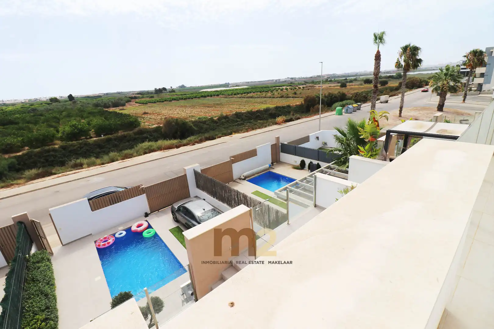 Terraza de Casa o chalet en venta en Guardamar del Segura con Aire acondicionado, Calefacción y Jardín privado