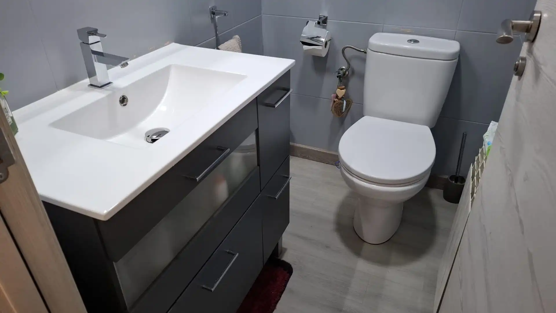 Baño de Casa o chalet en venta en Vallirana con Aire acondicionado y Calefacción