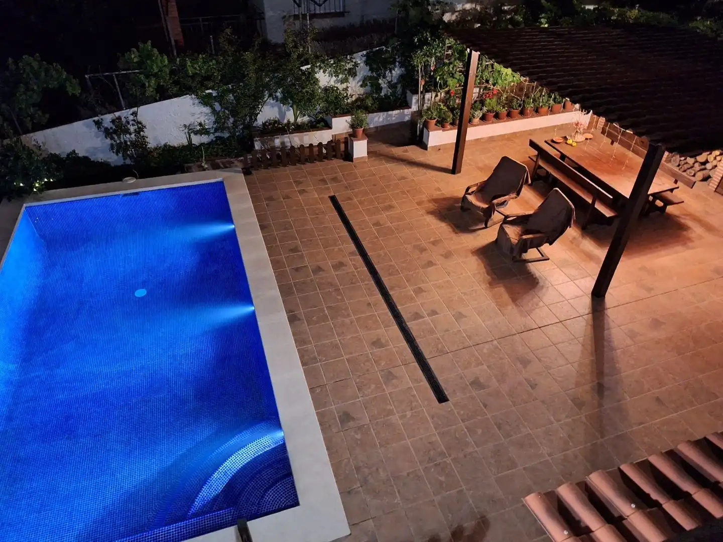 Terraza de Casa o chalet en venta en Sant Vicenç Dels Horts con Aire acondicionado, Terraza y Piscina