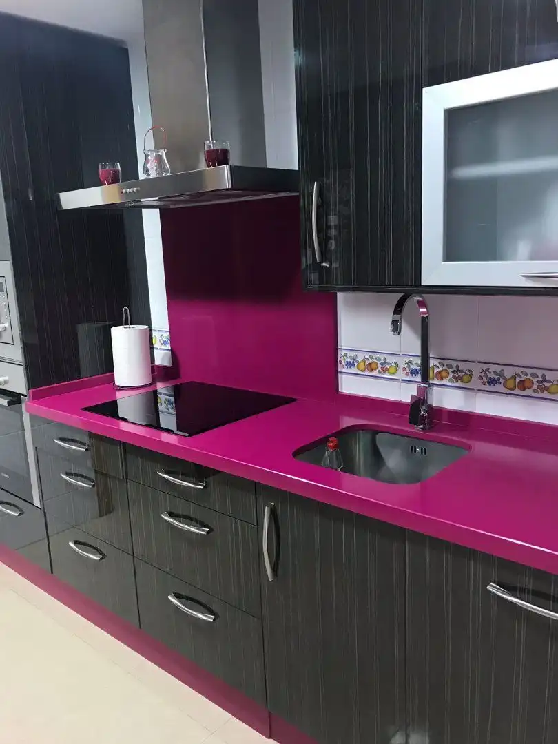 Kitchen of Flat for rent in Algeciras  with Air Conditioner and Furnished