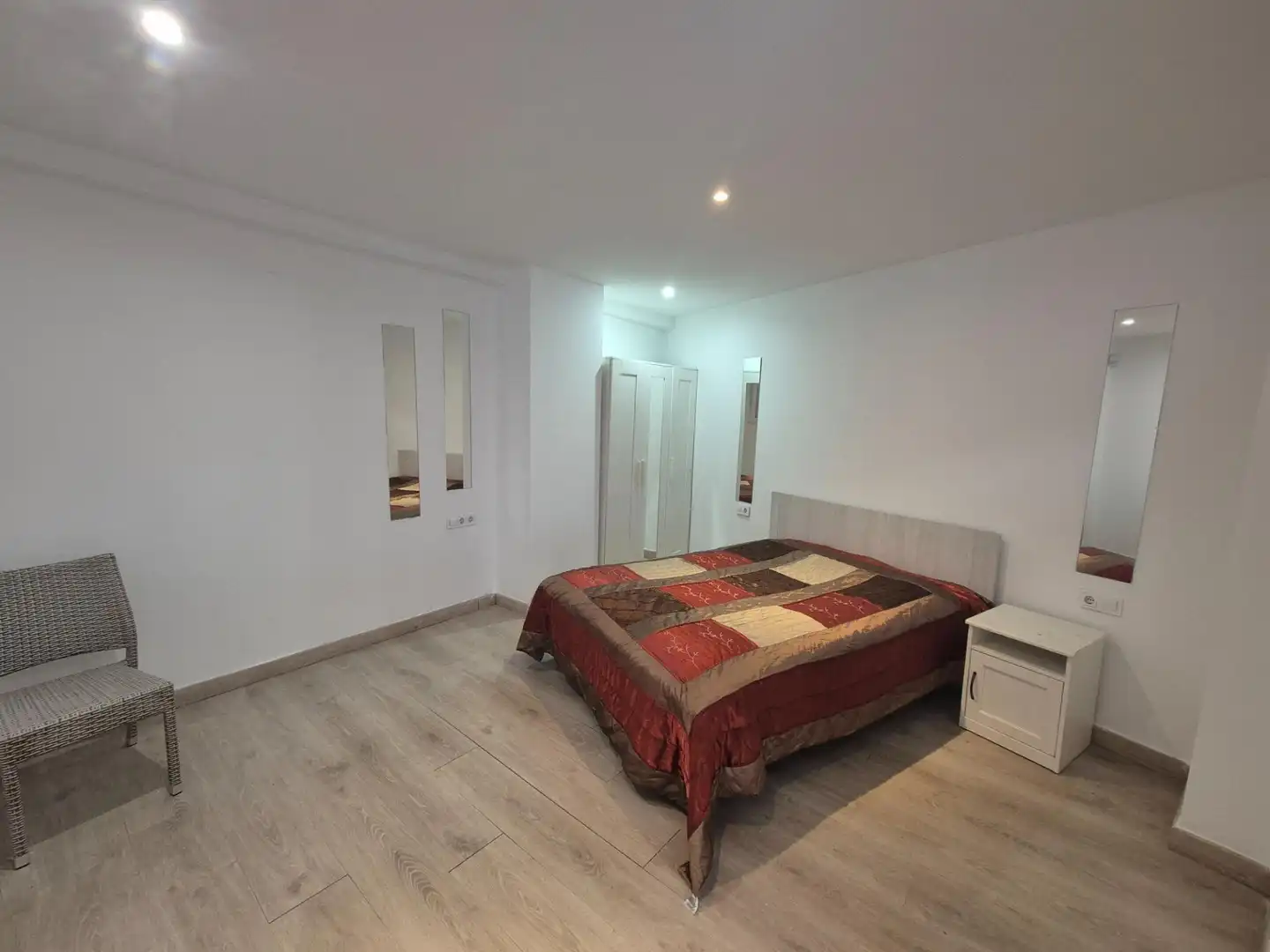 Schlafzimmer von Einfamilien-Reihenhaus zum Verkauf in  Palma de Mallorca mit Klimaanlage und Möbliert
