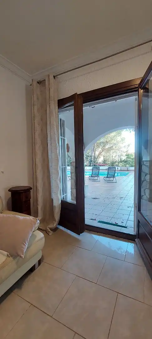 Swimming pool of Houses for sale in L'Escala  with Air Conditioner, Terrace and Swimming Pool