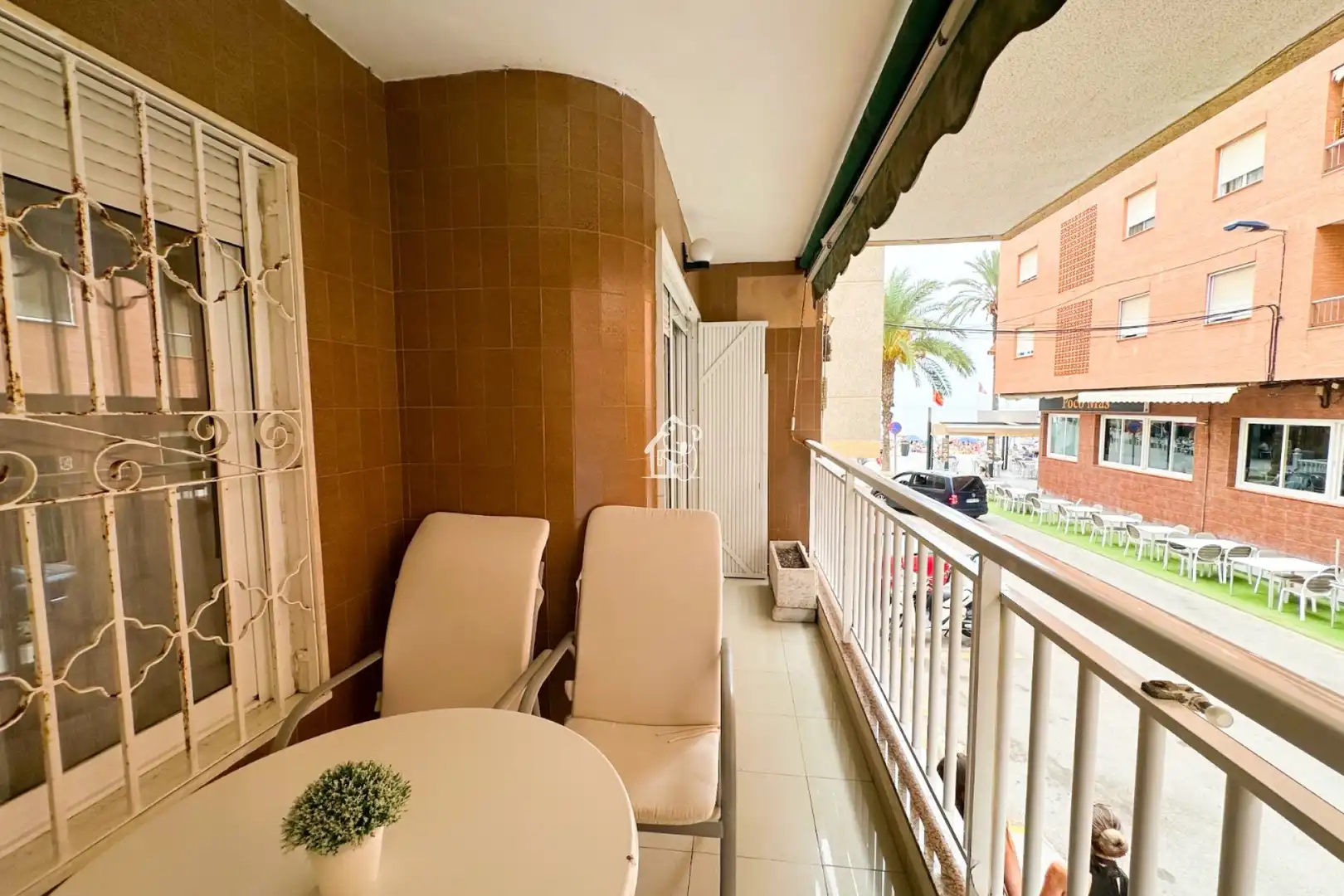 Terrassa de Apartament de lloguer en Torrevieja amb Terrassa, Moblat i Forn
