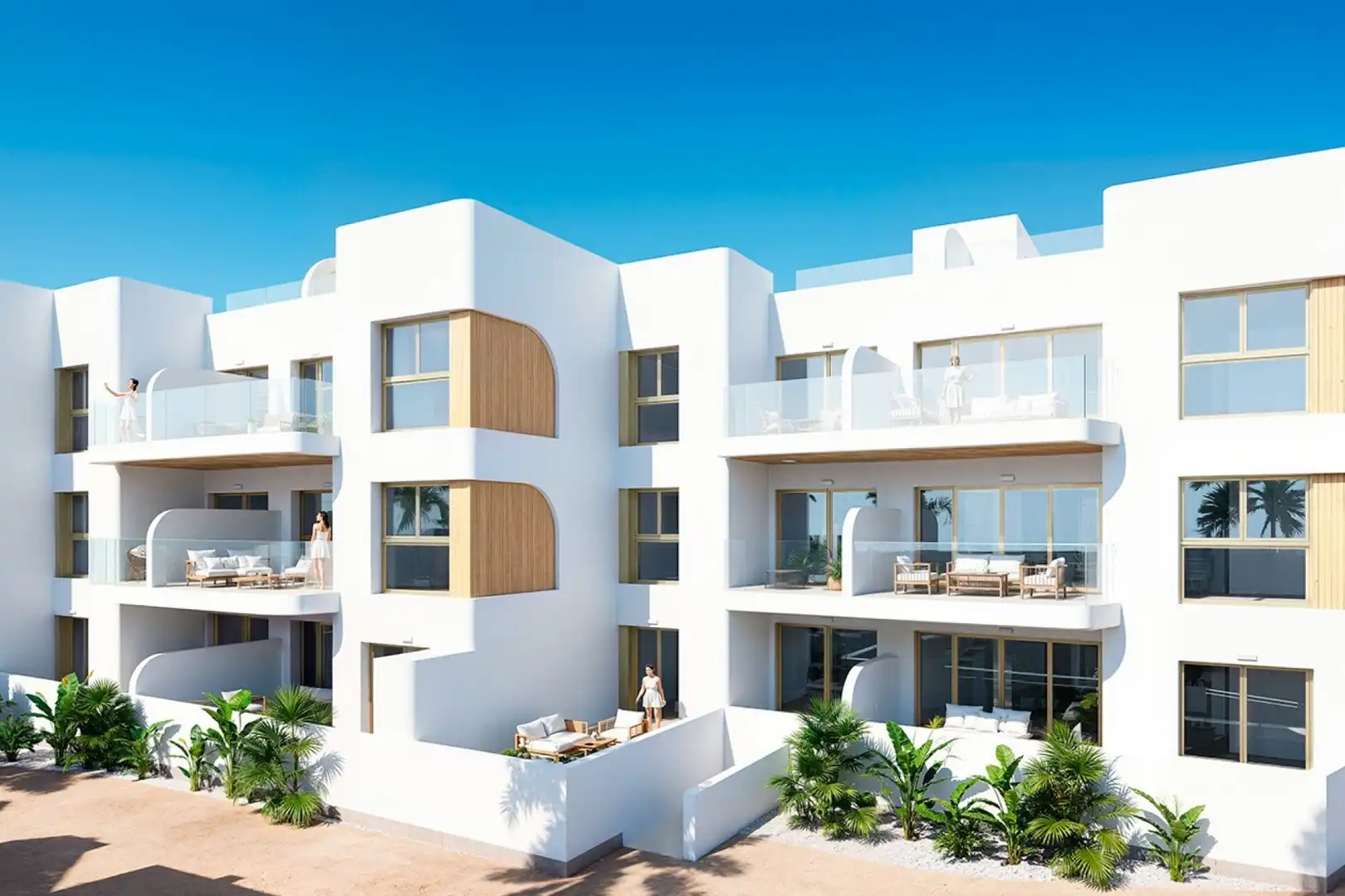 Flat with terrace for sale in Serena Golf, imagen 4
