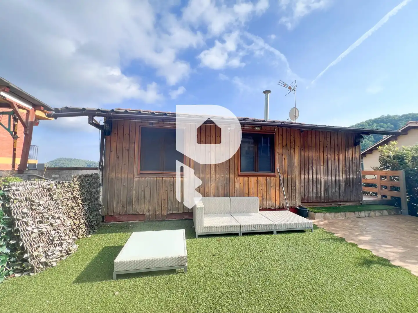 Jardín de Casa o chalet en venta en Vallirana con Aire acondicionado, Calefacción y Jardín privado