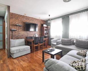 Living room of Flat for sale in  Madrid Capital  with Air Conditioner, Heating and Parquet flooring