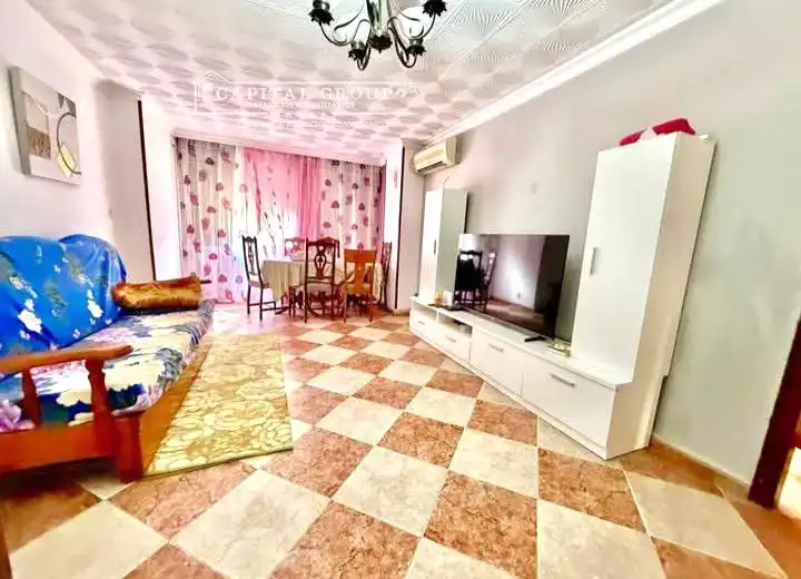 Sala de estar de Piso en venta en Huelva con Amueblado