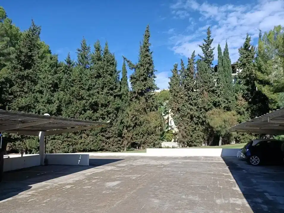 Vista exterior de Piso de alquiler en Calvià con Aire acondicionado, Trastero y Piscina