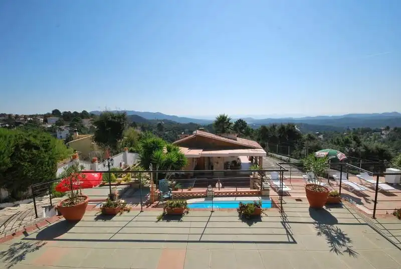 Terraza de Casa o chalet en venta en Lloret de Mar con Jardín privado y Piscina