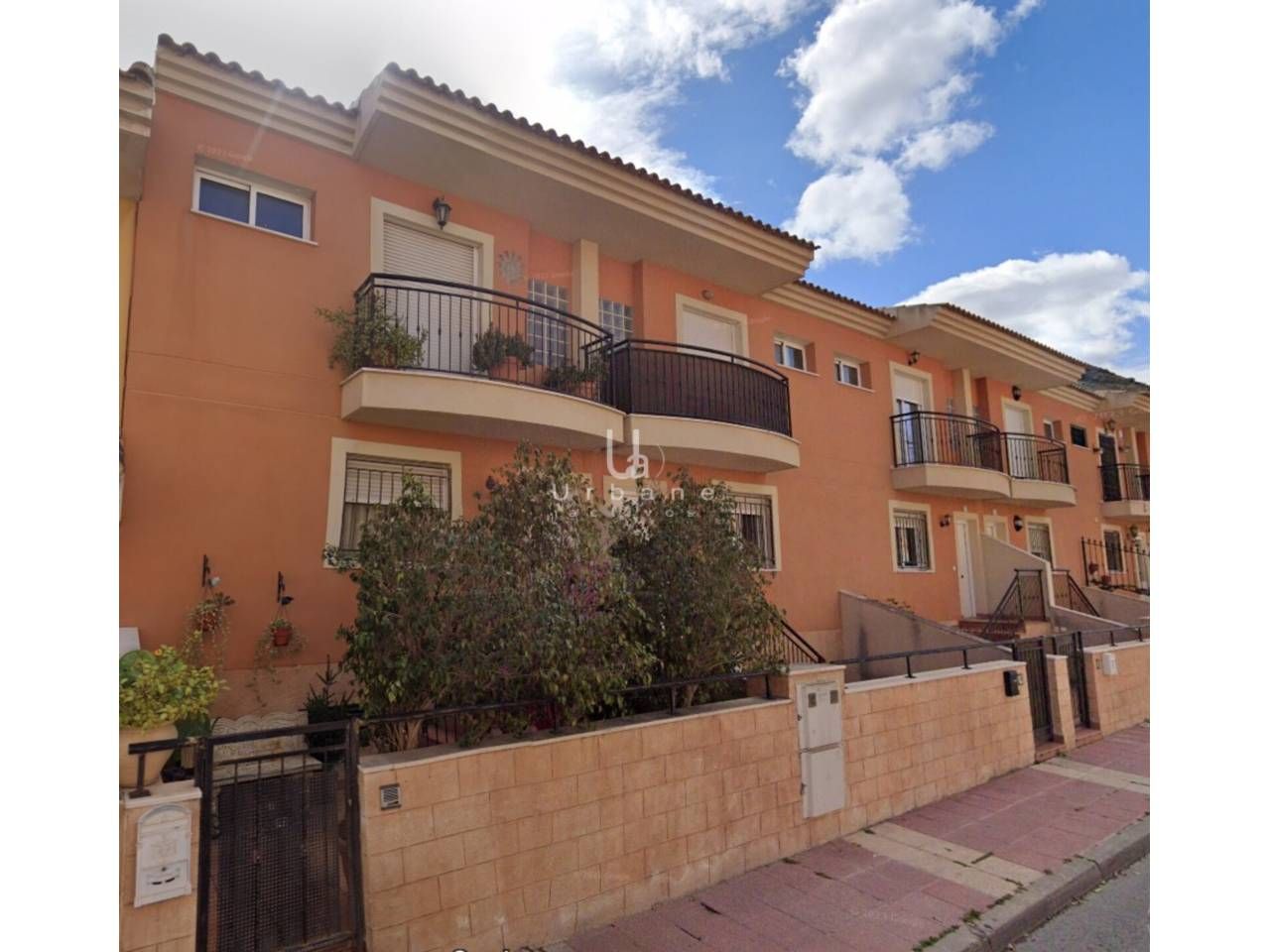 Exterior view of Single-family semi-detached for sale in  Murcia Capital  with Terrace