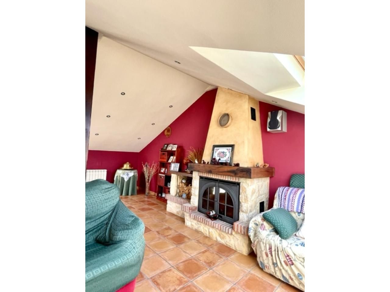 Sala d'estar de Casa o xalet en venda en Siero amb Calefacció, Parquet i Terrassa