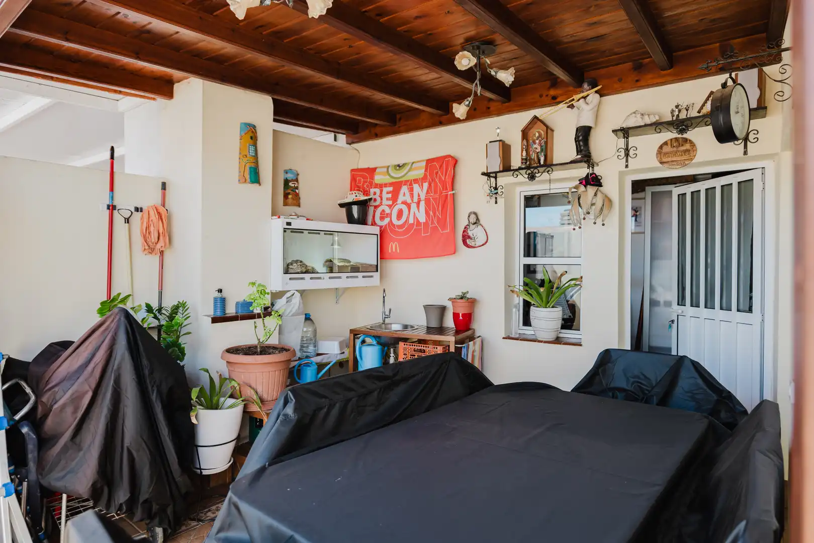 Terrassa de Casa o xalet en venda en Callejón del Castillo - El Calero - Las Huesas