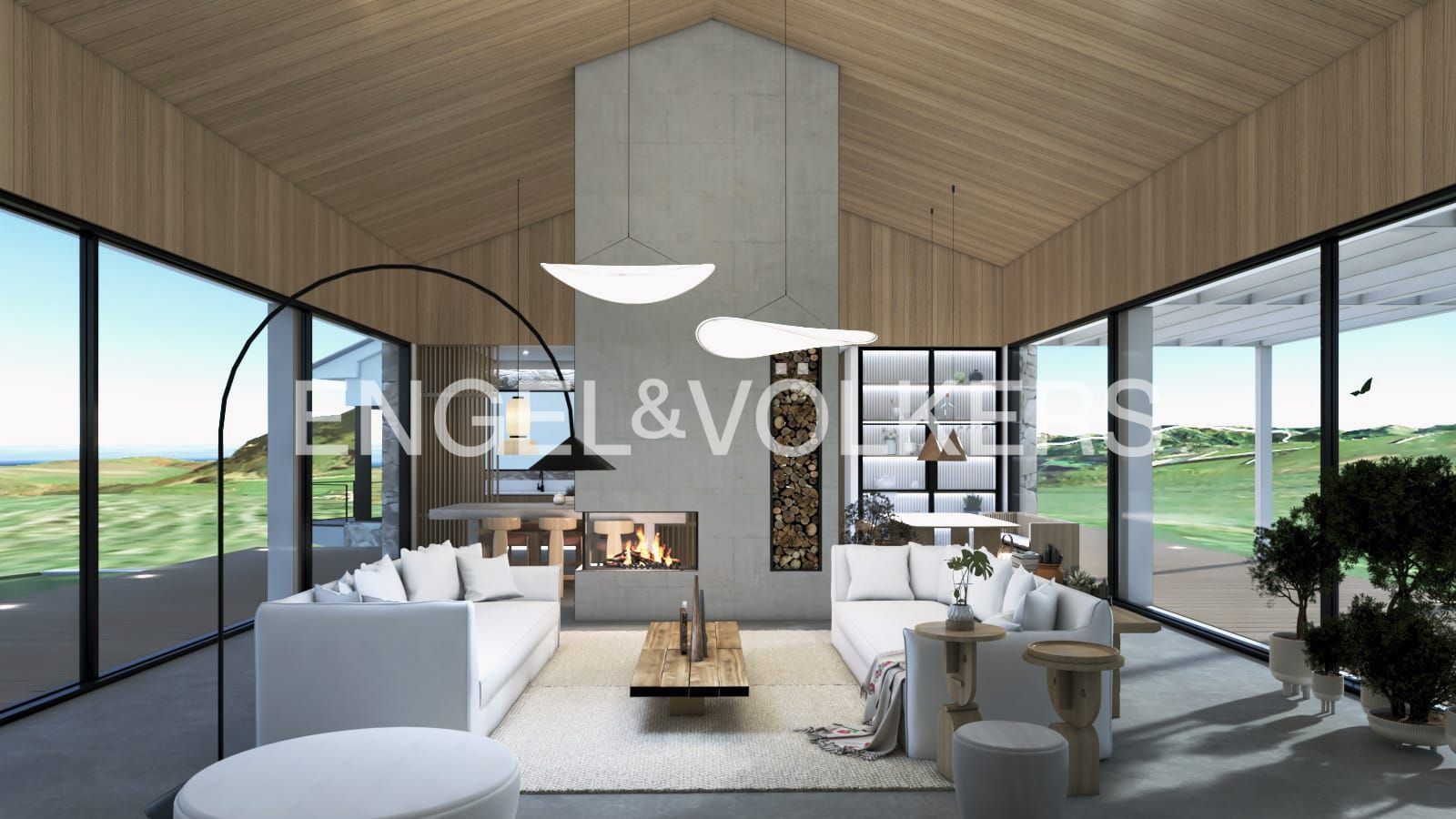 Sala de estar de Casa o chalet en venta en Val de San Vicente  con Calefacción, Jardín privado y Terraza