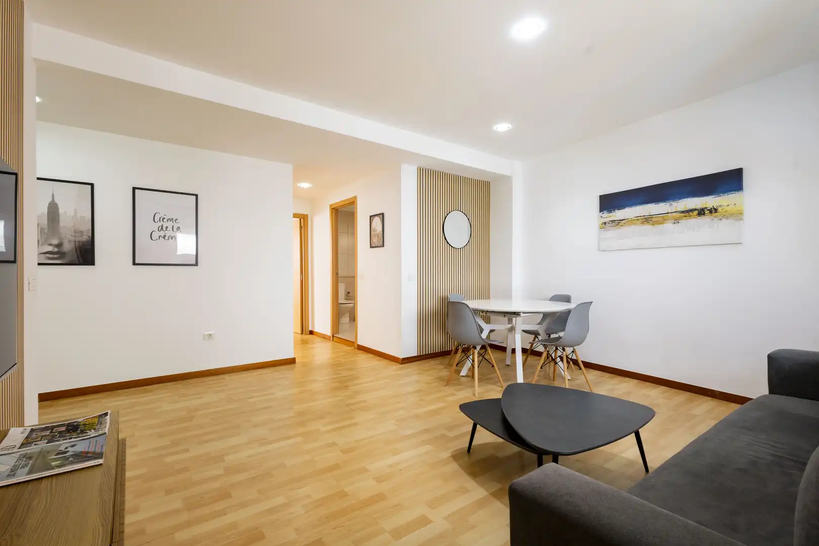 Sala de estar de Piso de alquiler en Santa Cruz de Tenerife con Terraza y Amueblado