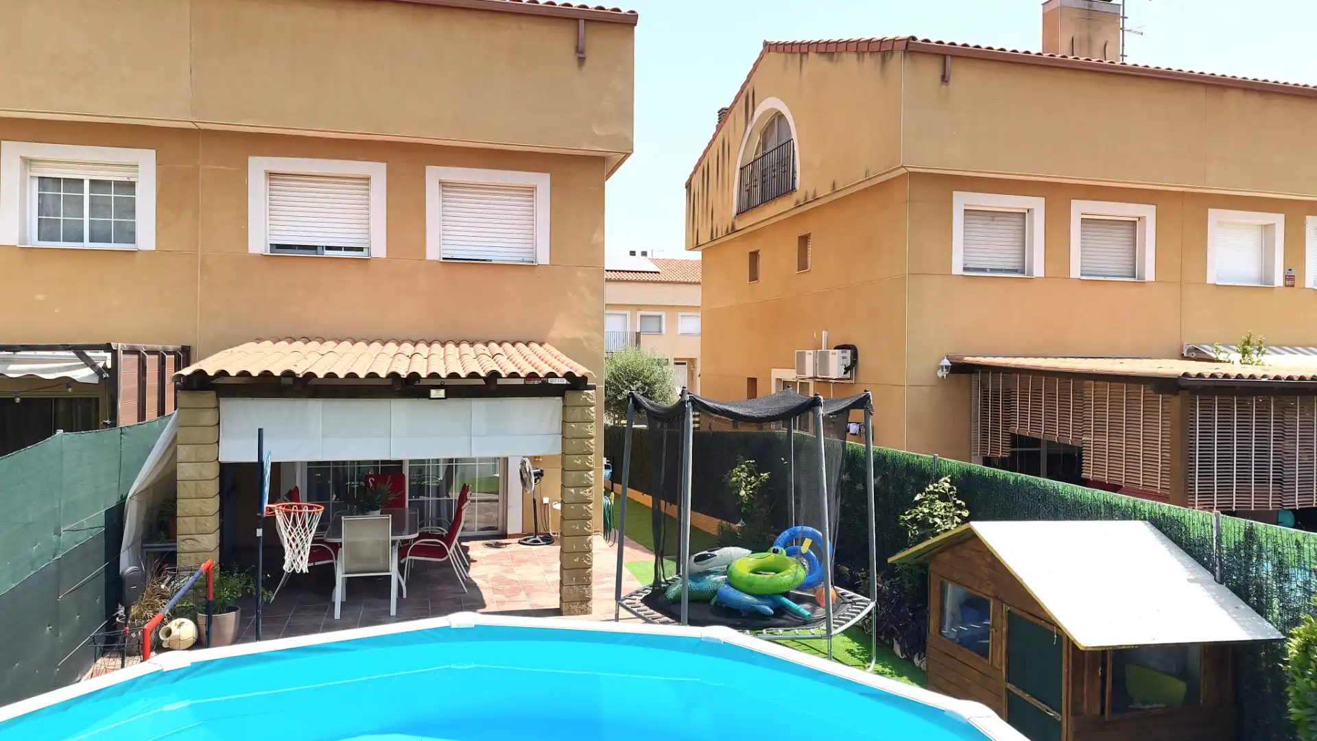 Piscina de Casa adosada en venta en Sant Salvador de Guardiola con Calefacción, Jardín privado y Parquet