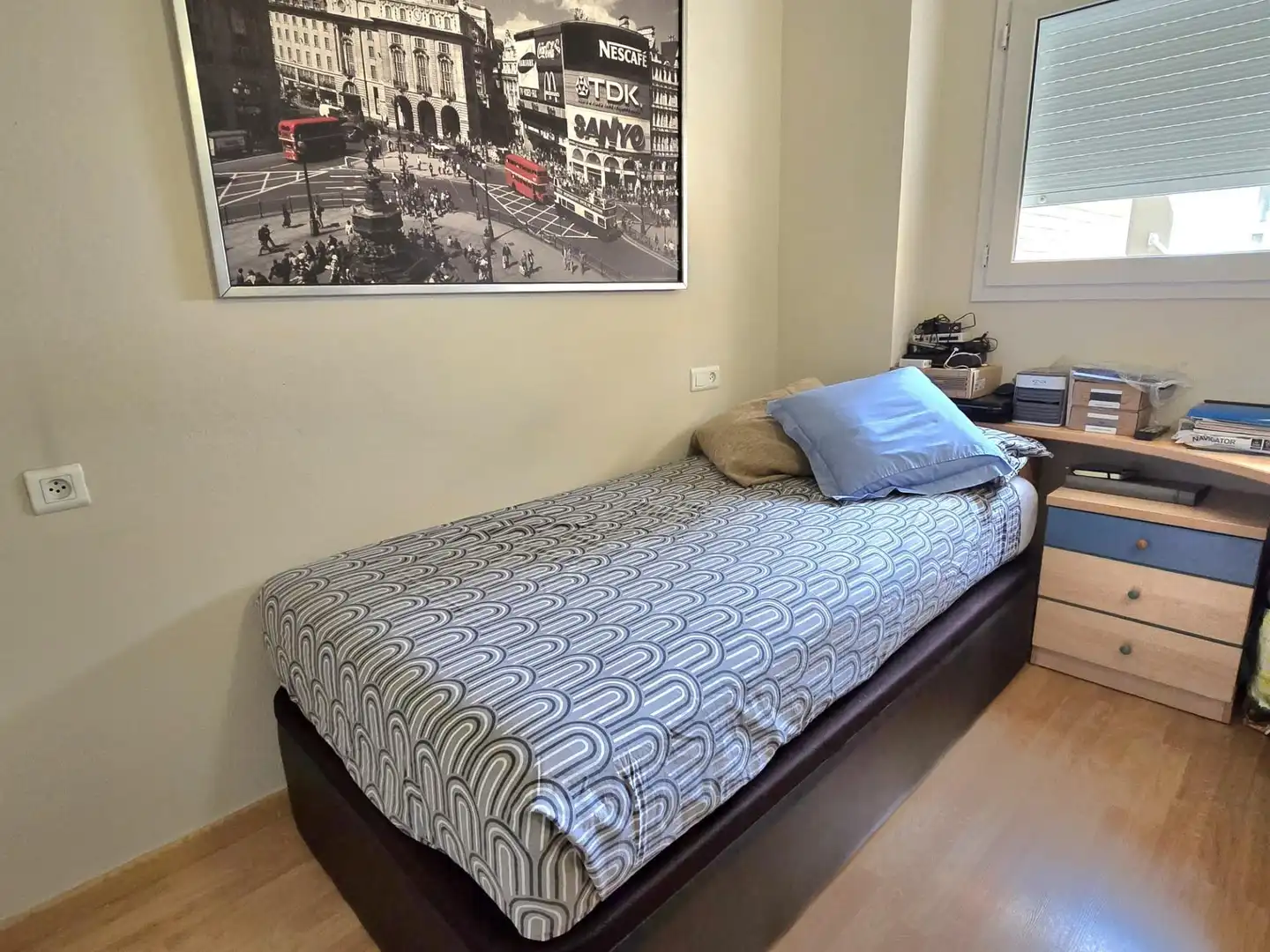 Bedroom of Flat for sale in Montgat  with Air Conditioner, Heating and Parquet flooring