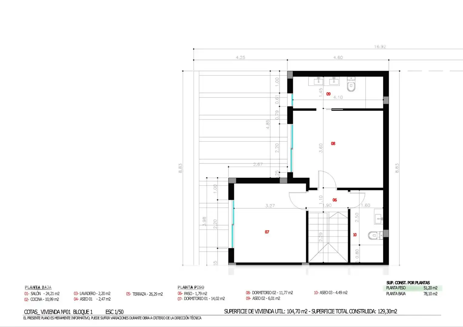 Duplex with pool for sale in Monforte del Cid, imagen 27