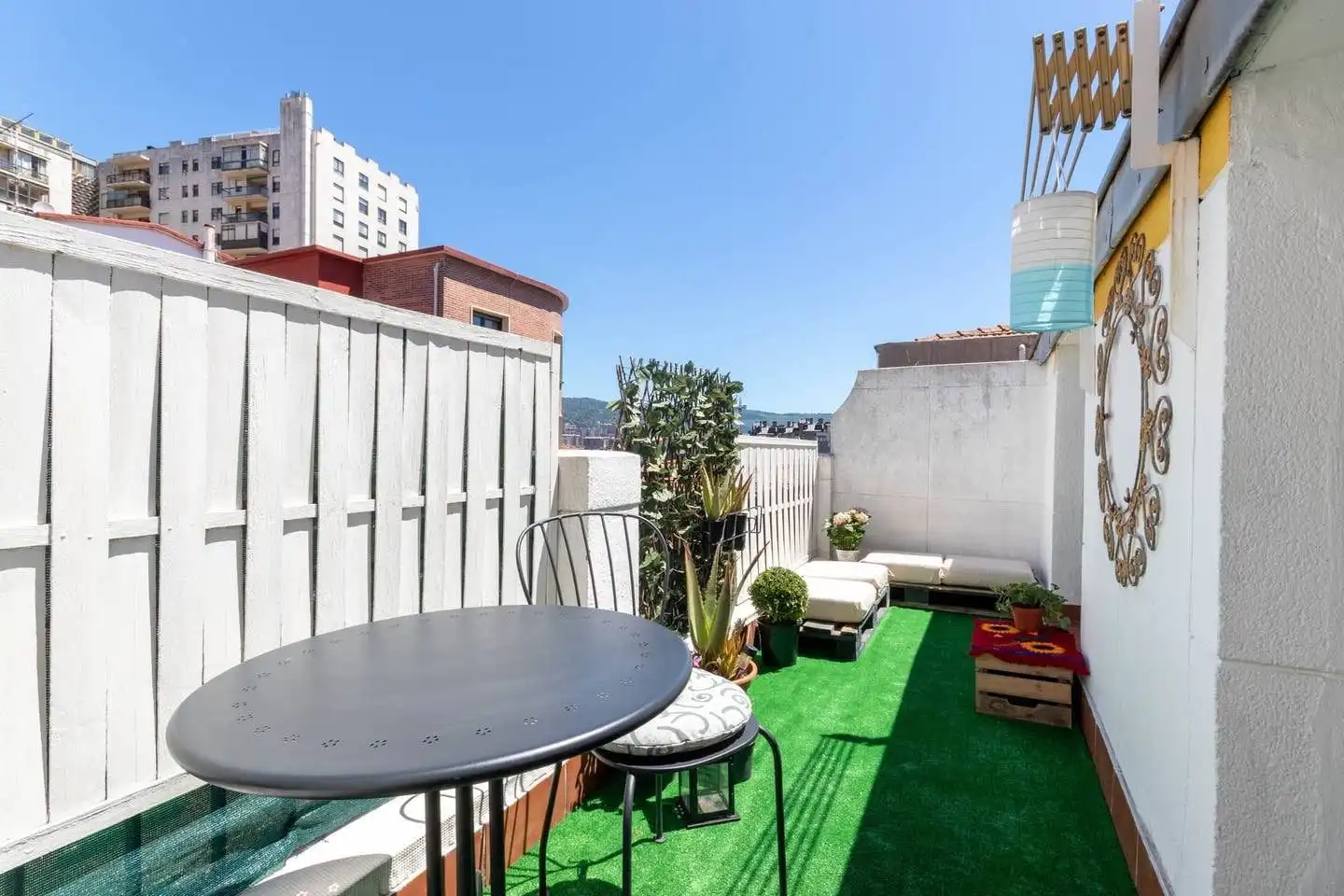 Terrace of Flat for sale in Bilbao   with Heating, Terrace and Furnished