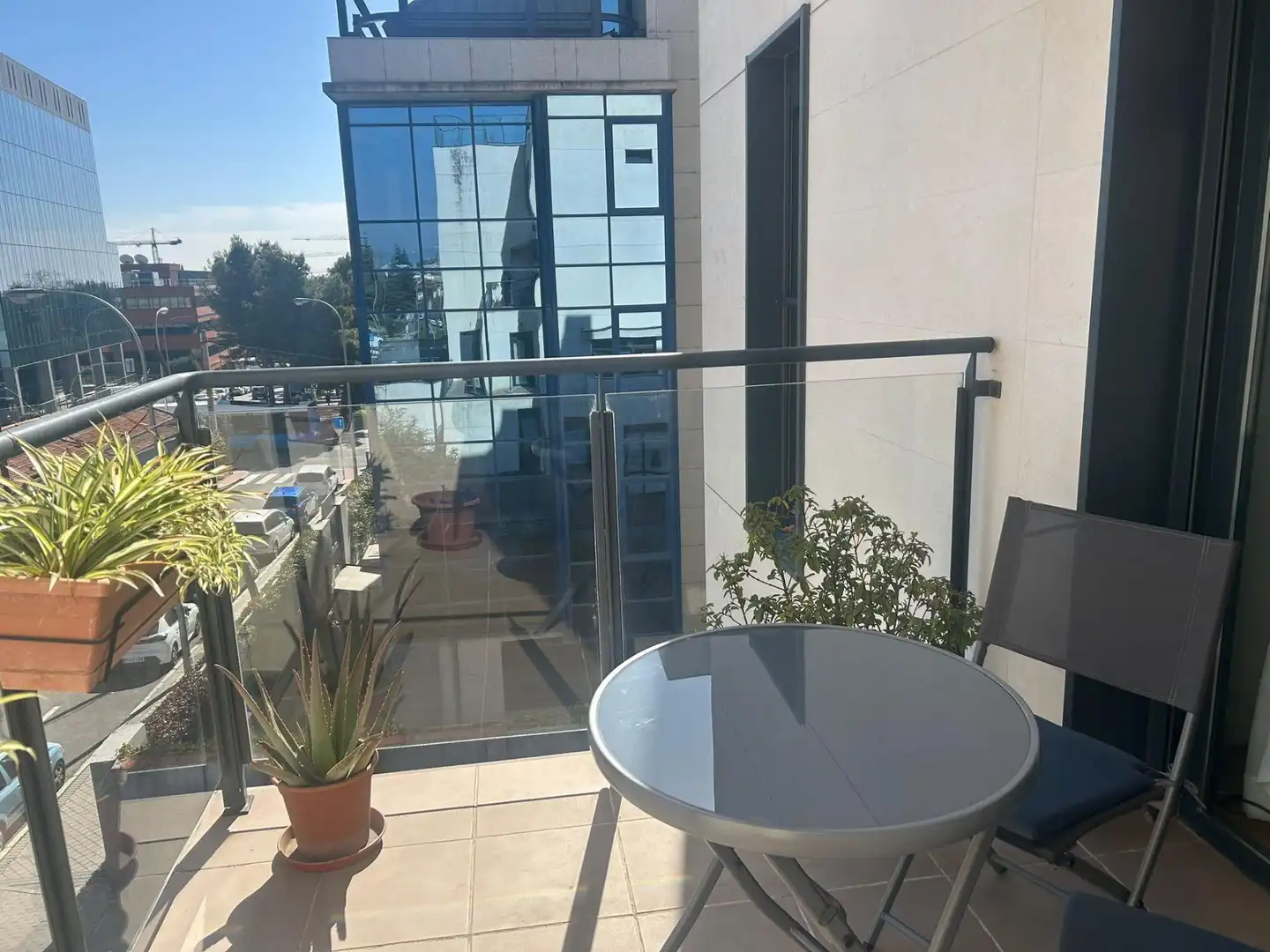Terrassa de Apartament de lloguer en Madrid amb Calefacció, Jardí privat i Terrassa