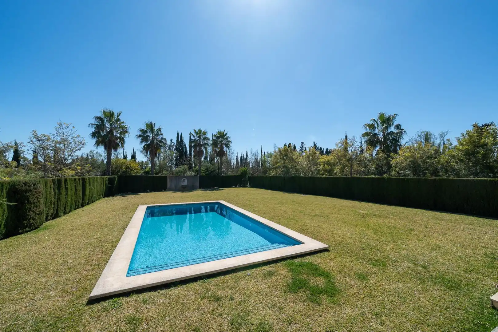 Piscina de Casa o chalet de alquiler en Binissalem con Aire acondicionado, Calefacción y Jardín privado