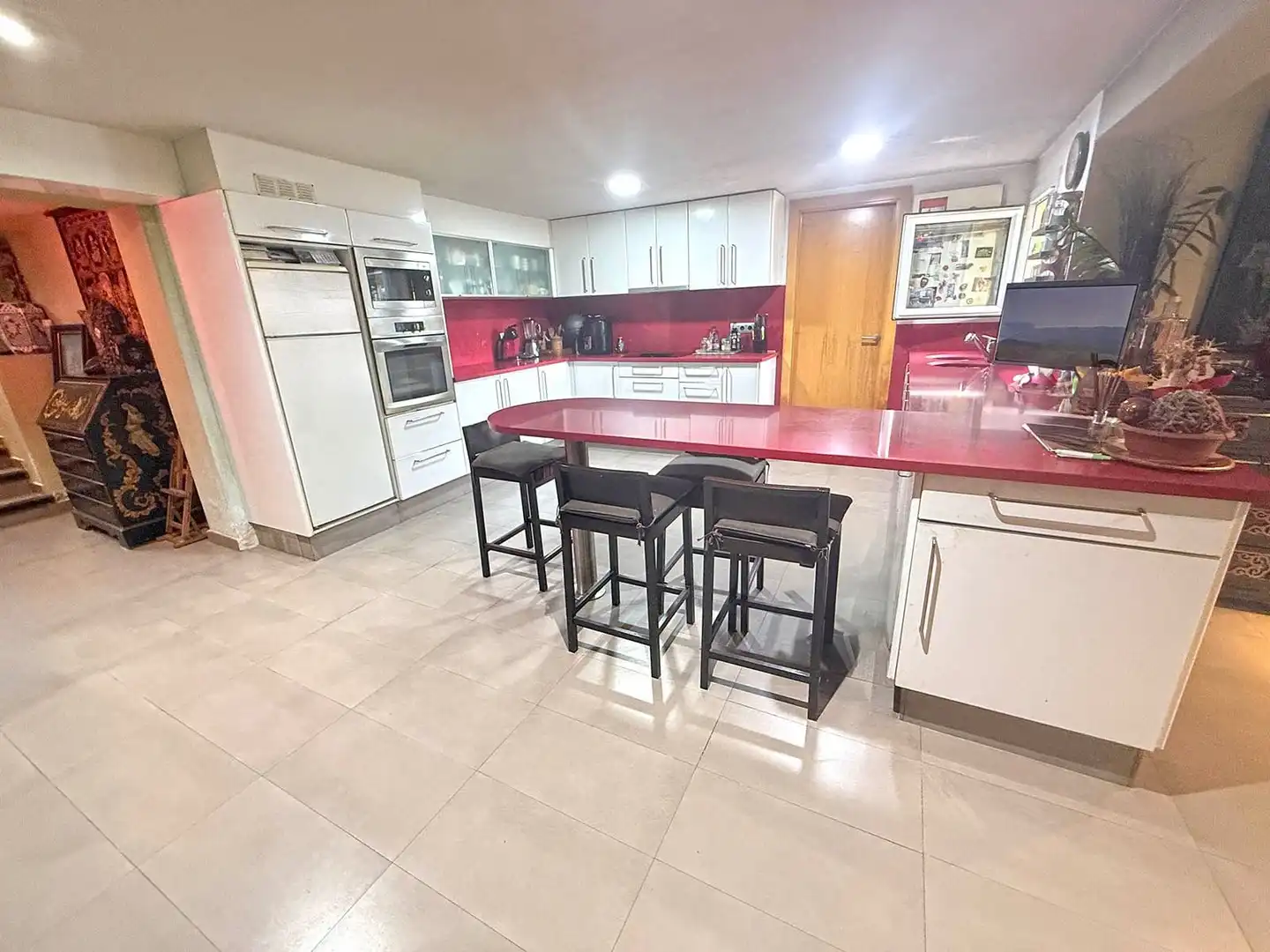 Cuina de Casa o xalet en venda en Roses amb Aire condicionat, Calefacció i Jardí privat