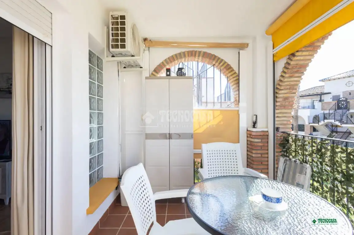 Terraza de Piso en venta en Tabernas con Aire acondicionado, Amueblado y Piscina comunitaria
