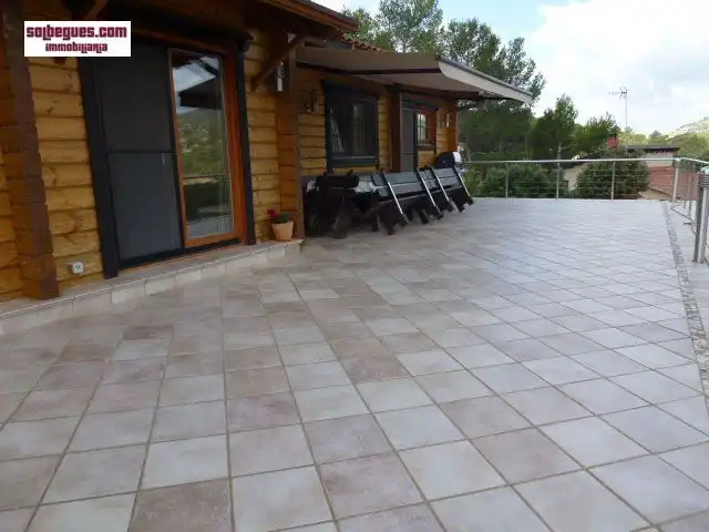 Terraza de Casa o chalet en venta en Begues con Aire acondicionado, Calefacción y Jardín privado