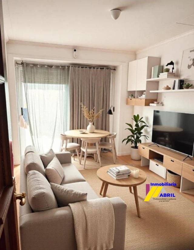 Living room of Flat for sale in  Valencia Capital  with Terrace and Balcony
