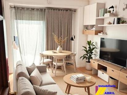 Living room of Flat for sale in  Valencia Capital  with Terrace and Balcony