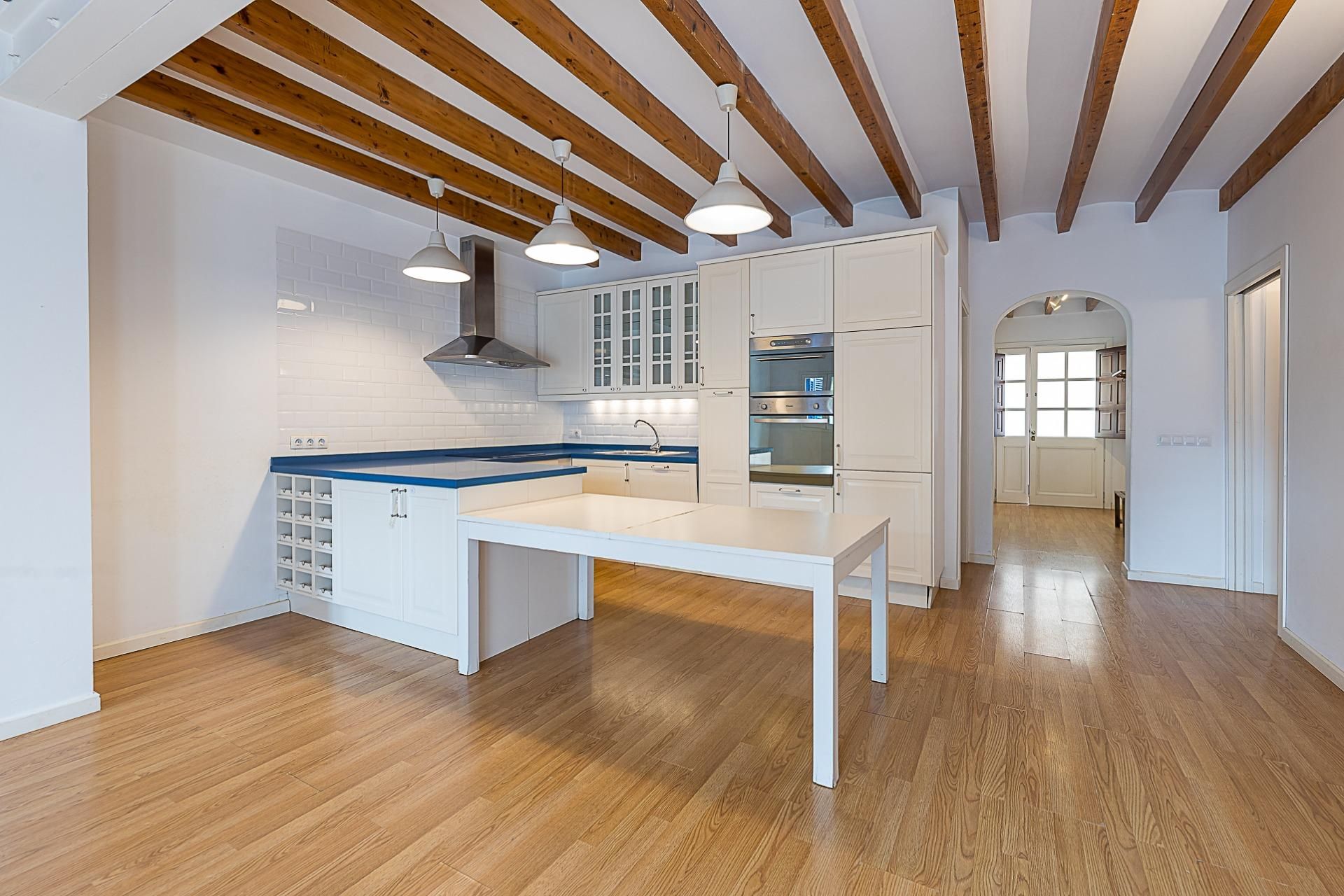 Cocina de Planta baja en venta en  Palma de Mallorca con Aire acondicionado, Calefacción y Parquet