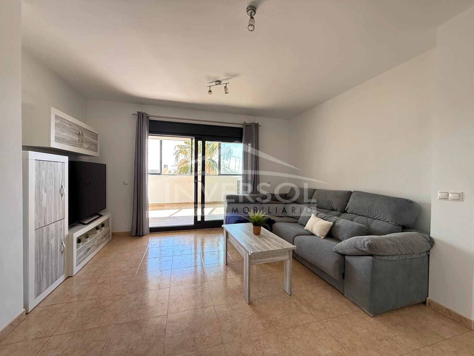 Sala d'estar de Àtic en venda en El Ejido amb Terrassa i Moblat