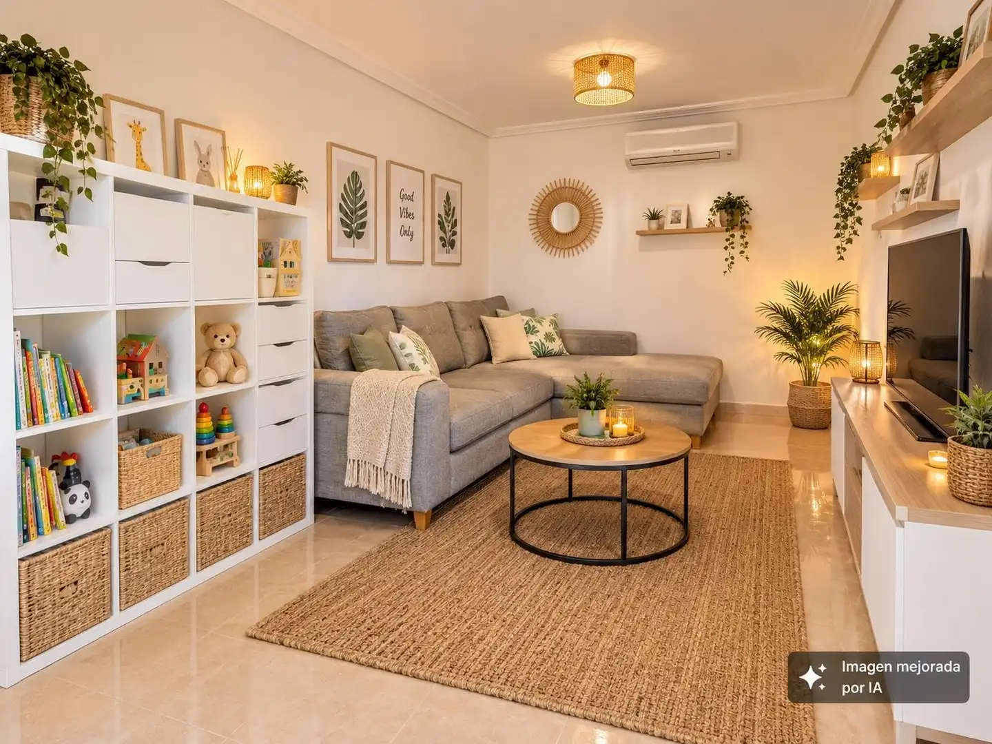 Sala de estar de Apartamento en venta en Guardamar del Segura con Aire acondicionado, Calefacción y Terraza