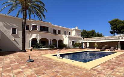 Exterior view of House or chalet for sale in Jávea / Xàbia  with Air Conditioner and Swimming Pool