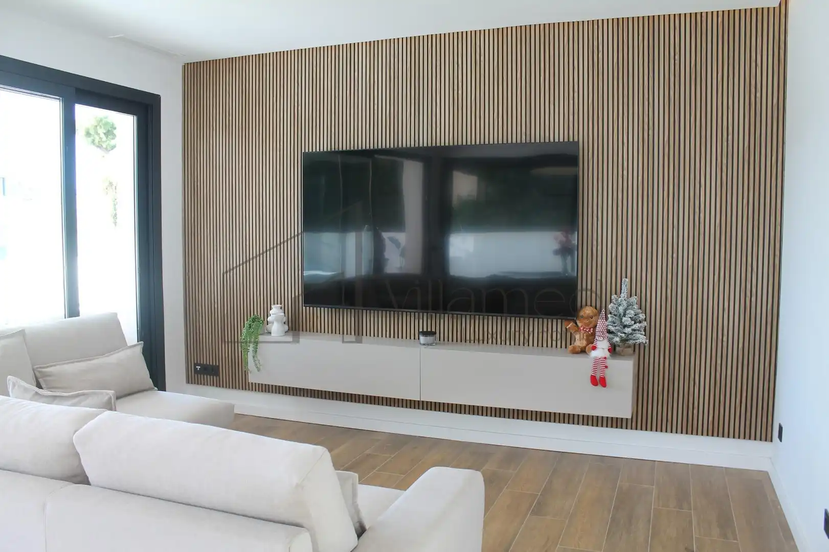 Sala d'estar de Casa o xalet de lloguer en L'Eliana amb Aire condicionat, Jardí privat i Terrassa